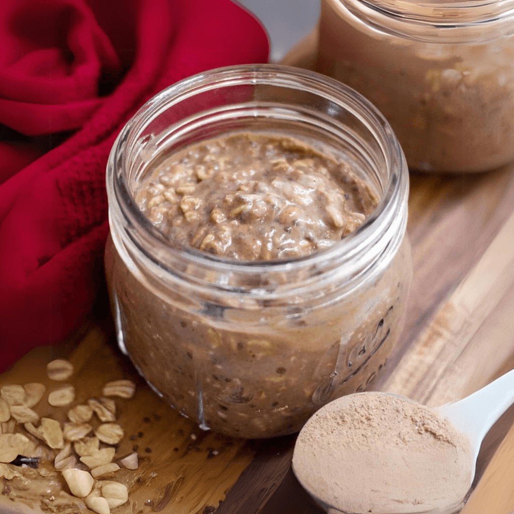 Whey Protein Overnight Oats